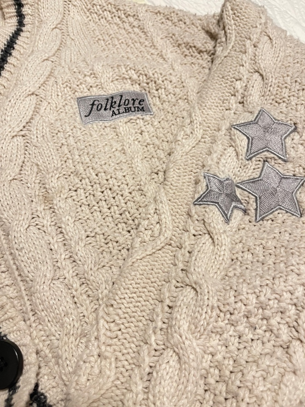Folklore Album OG Taylor Swift Cardigan - Picture 4 of 8